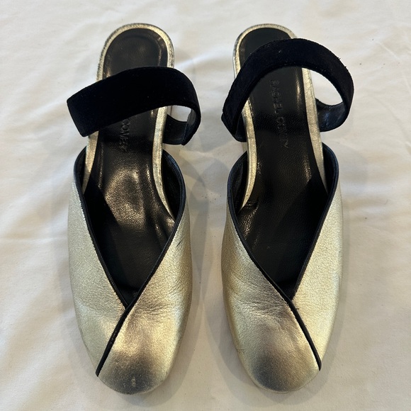 Rachel Comey Shoes - Rachel Comey wedges silvery gold